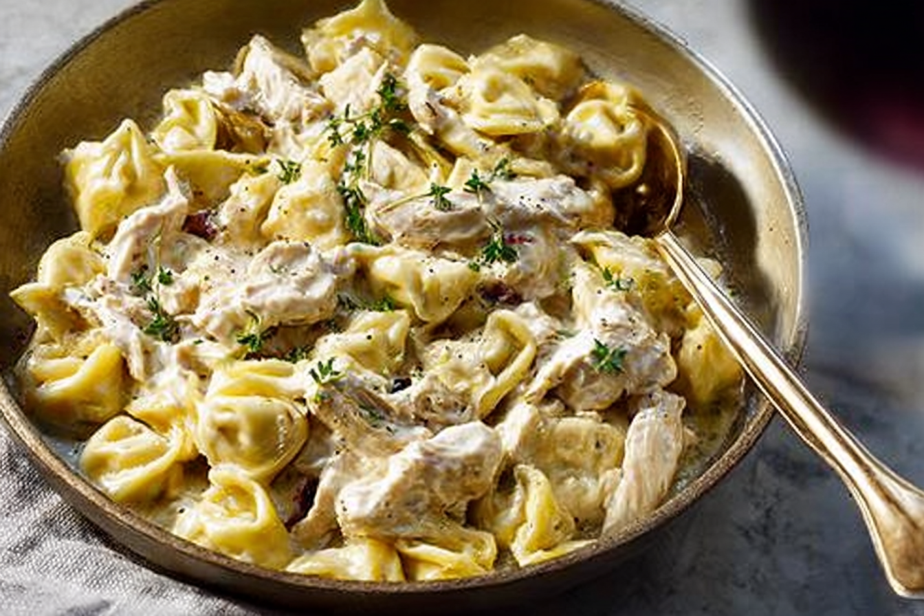 Chicken Tortellini Alfredo
