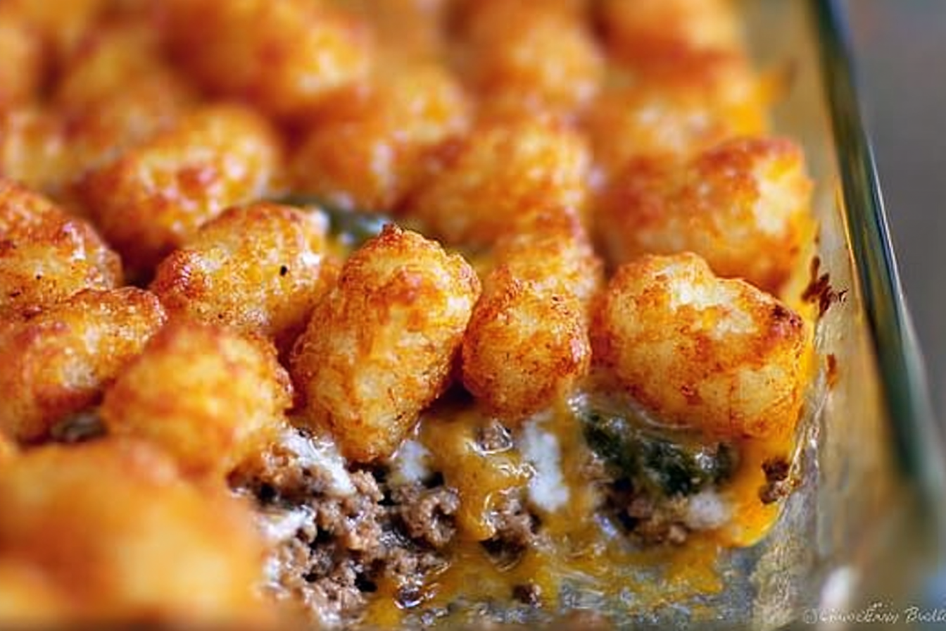 Keto “Tatertot” Casserole
