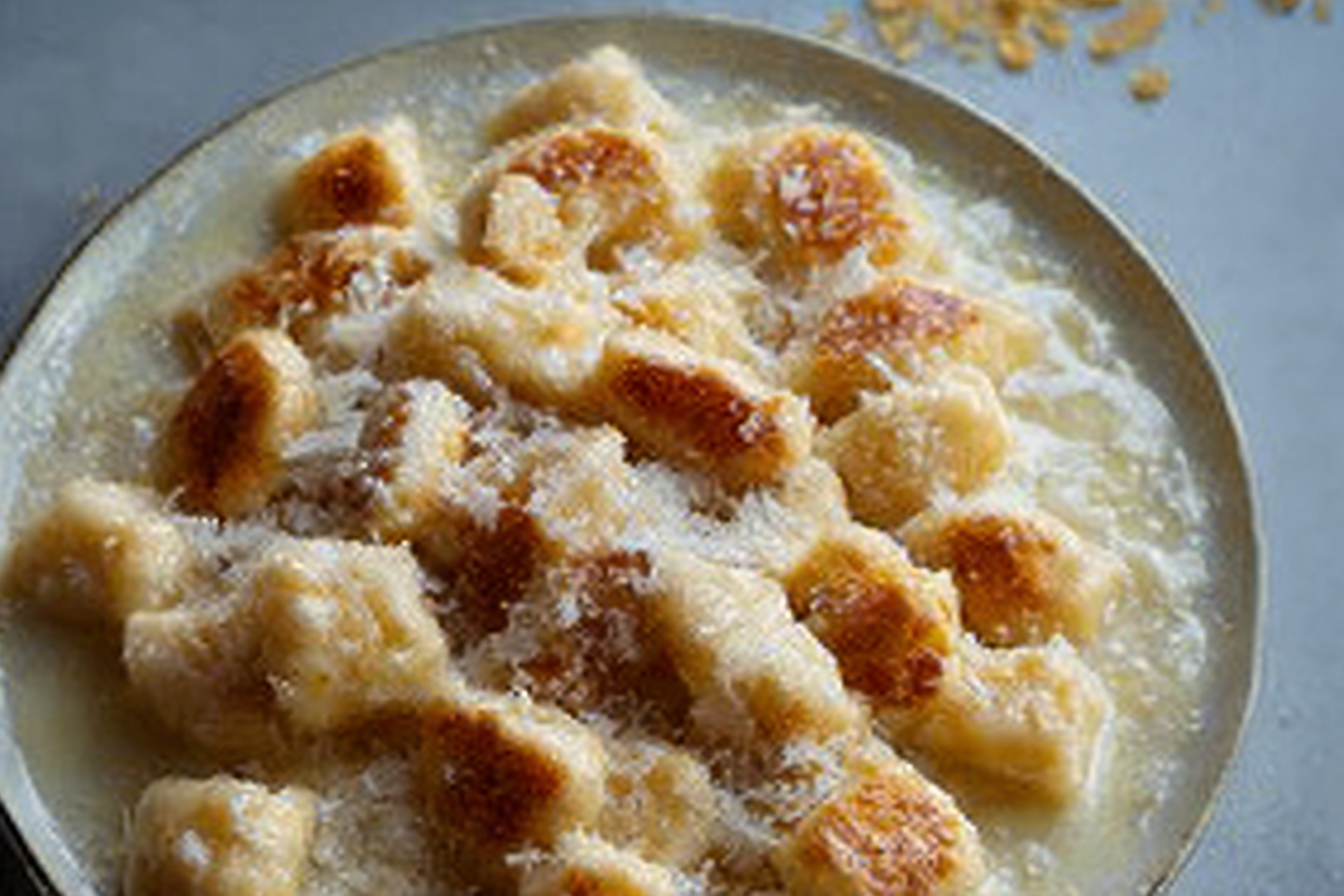 Toasted White Truffle Gnocchi