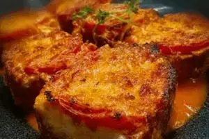 Tomato Soup and Grilled Cheese Casserole