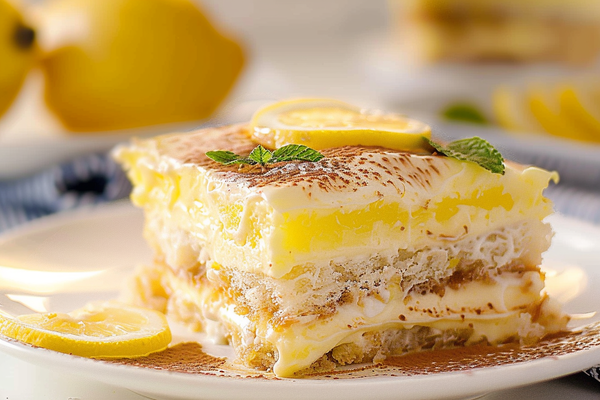 Lemon Tiramisu