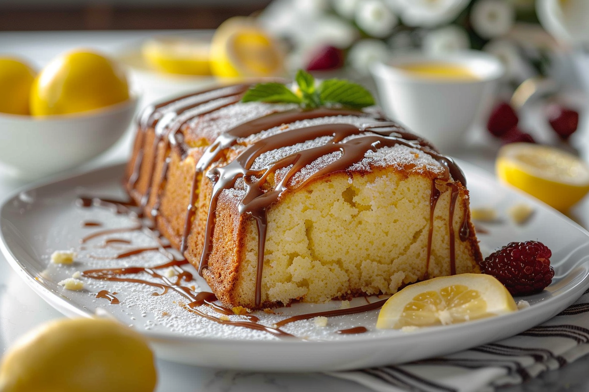 Drizzle Pound Cake