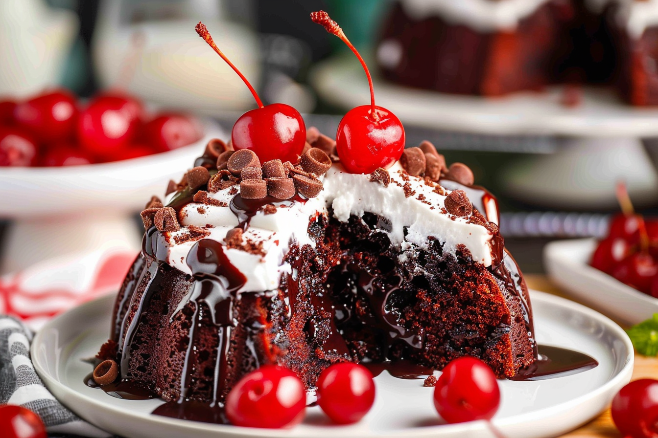 Black Forest Poke Cake