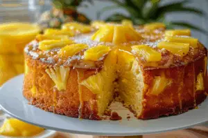 Pineapple Juice Cake