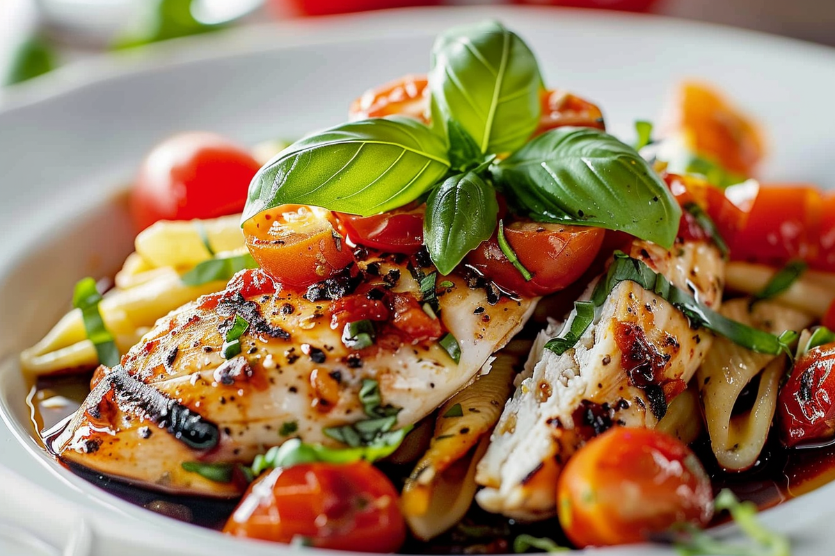 Bruschetta Chicken Pasta
