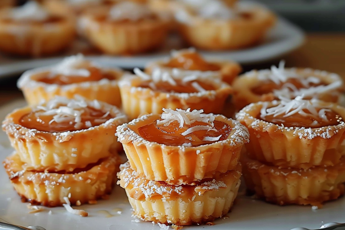 Coconut Thumbprint Tartlets