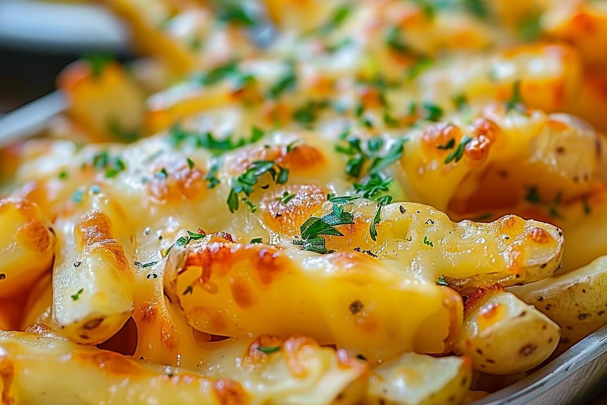 Cheese Fries from Boiled Potatoes