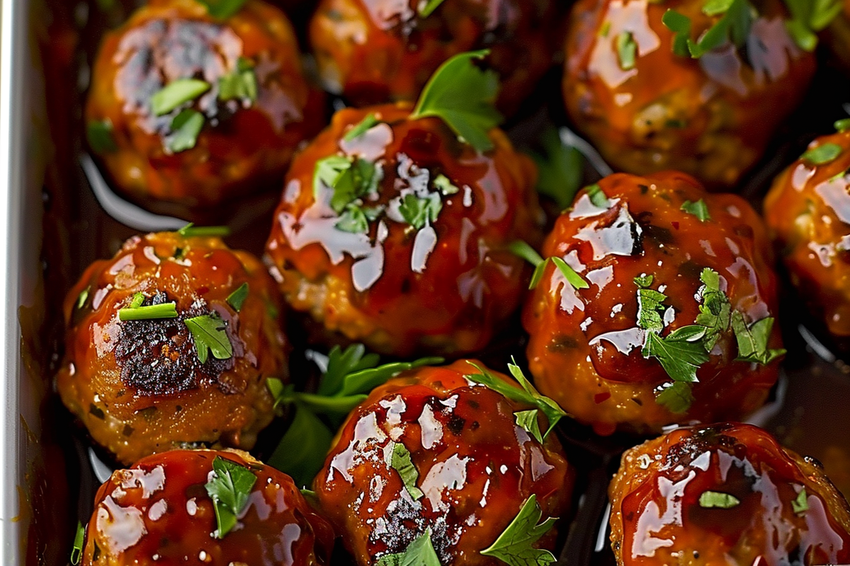 Honey BBQ Meatballs