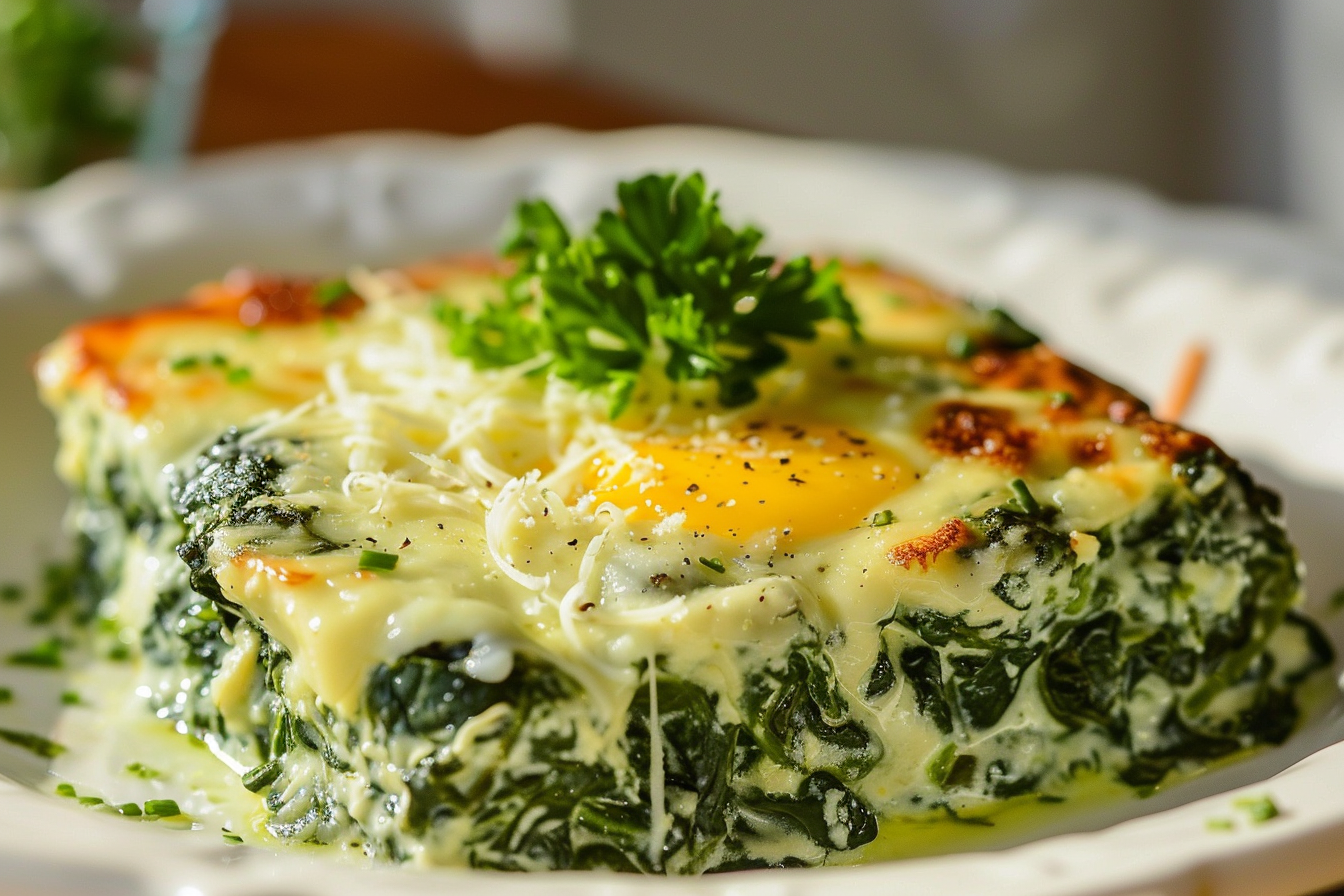 Spinach and Eggs
