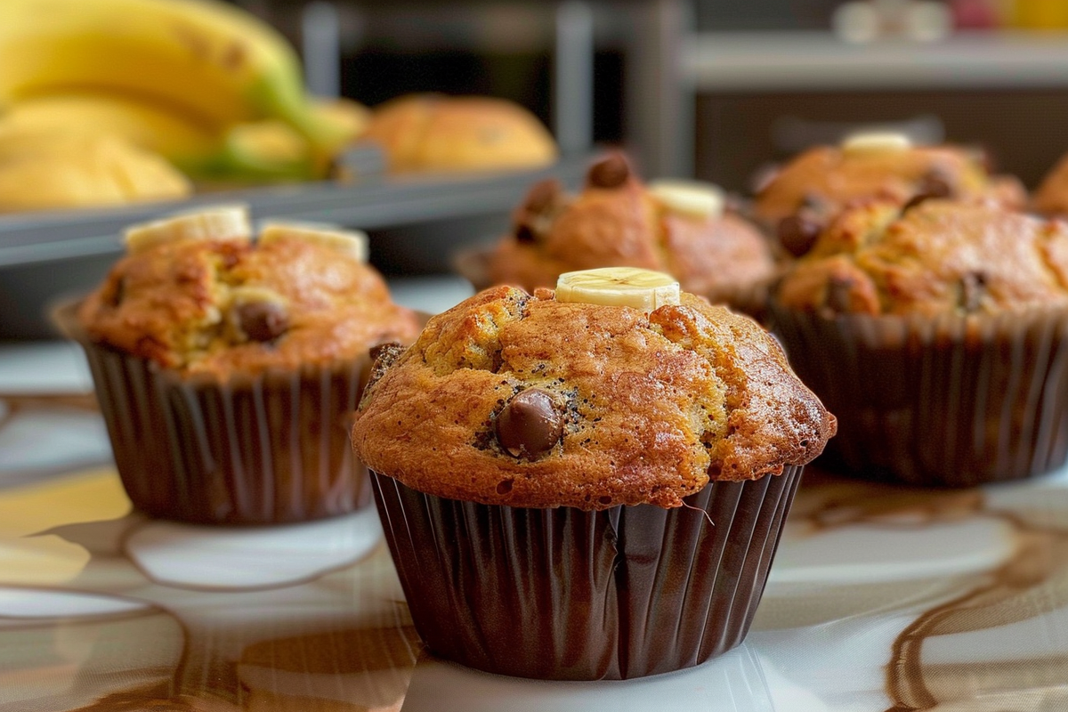 Supermoist Banana Muffin