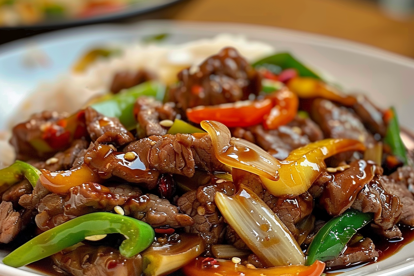 Black Pepper Beef Stir-Fry