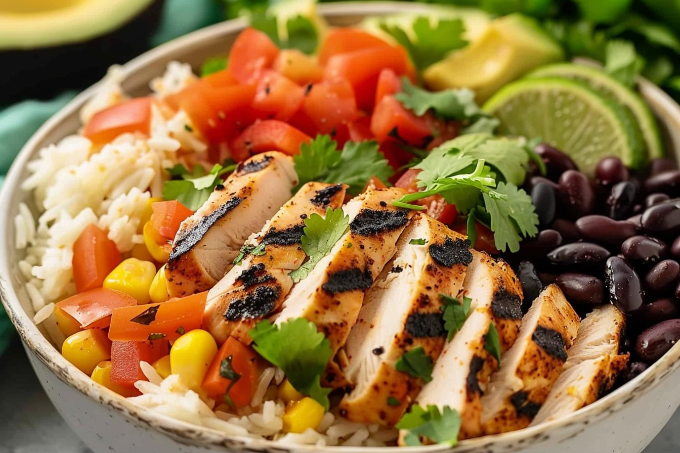 Grilled Chicken Burrito Bowl