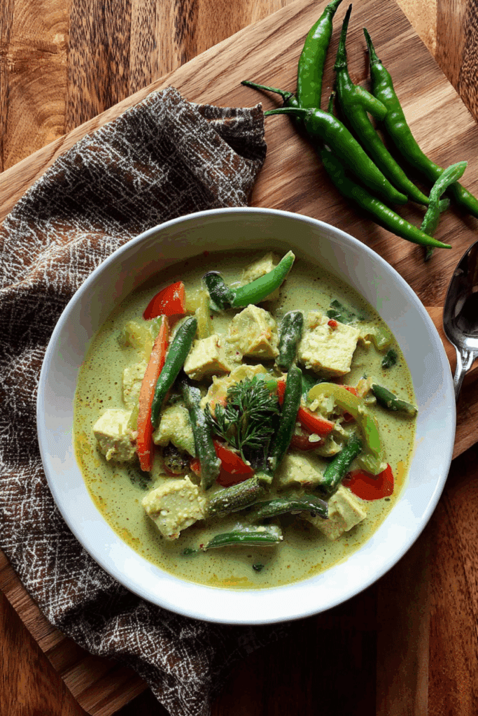 Thai green curry