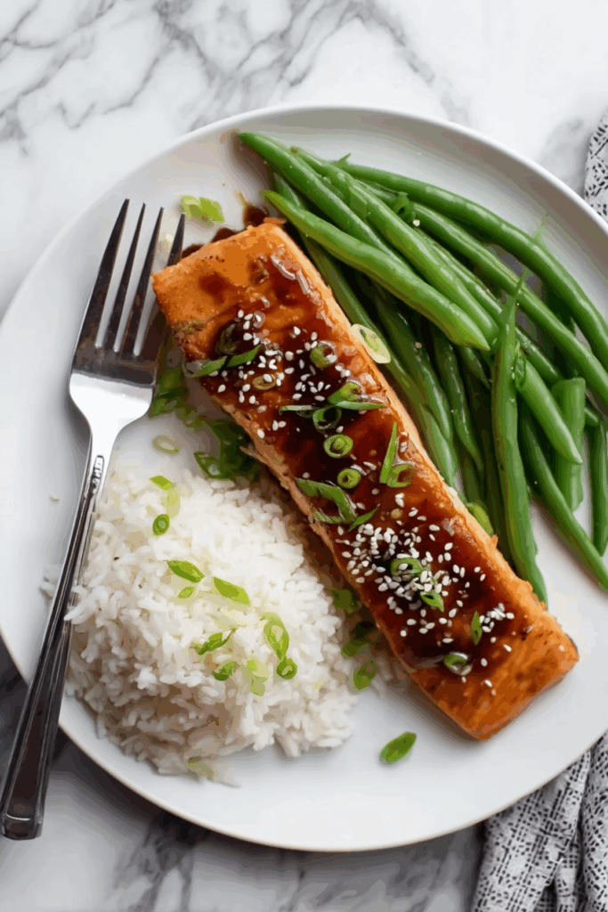 Teriyaki salmon