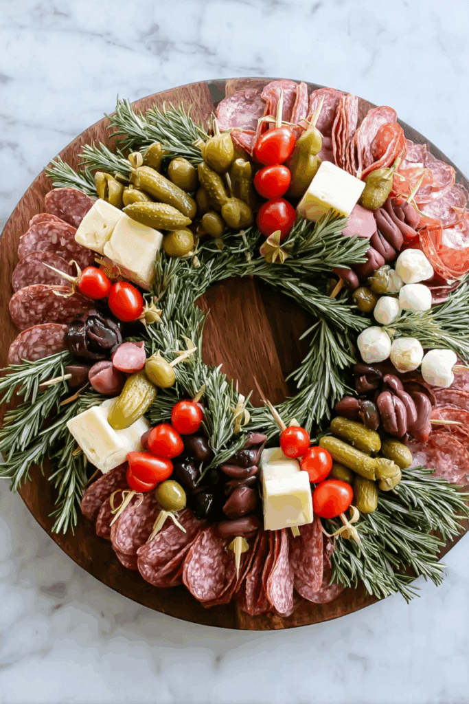 Charcuterie Wreath