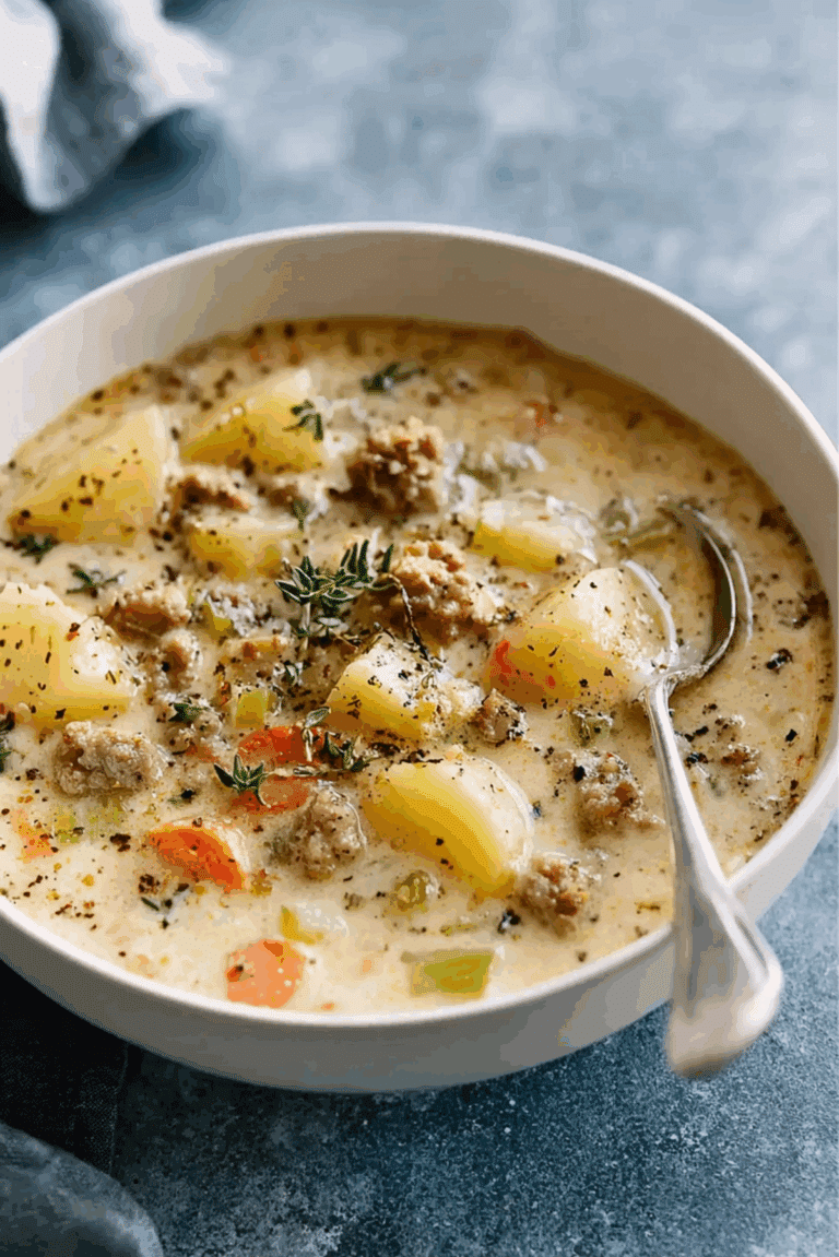Creamy Sausage and Potato Soup
