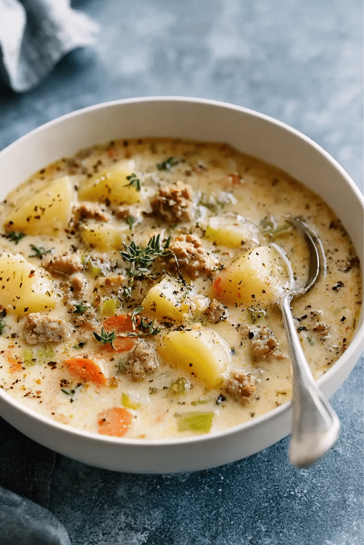 Creamy Sausage and Potato Soup