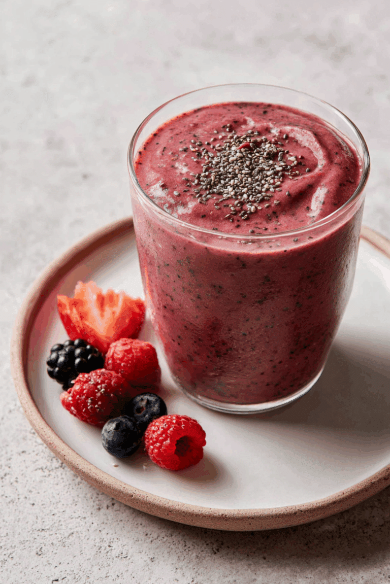 Chia Berry Slim Smoothie