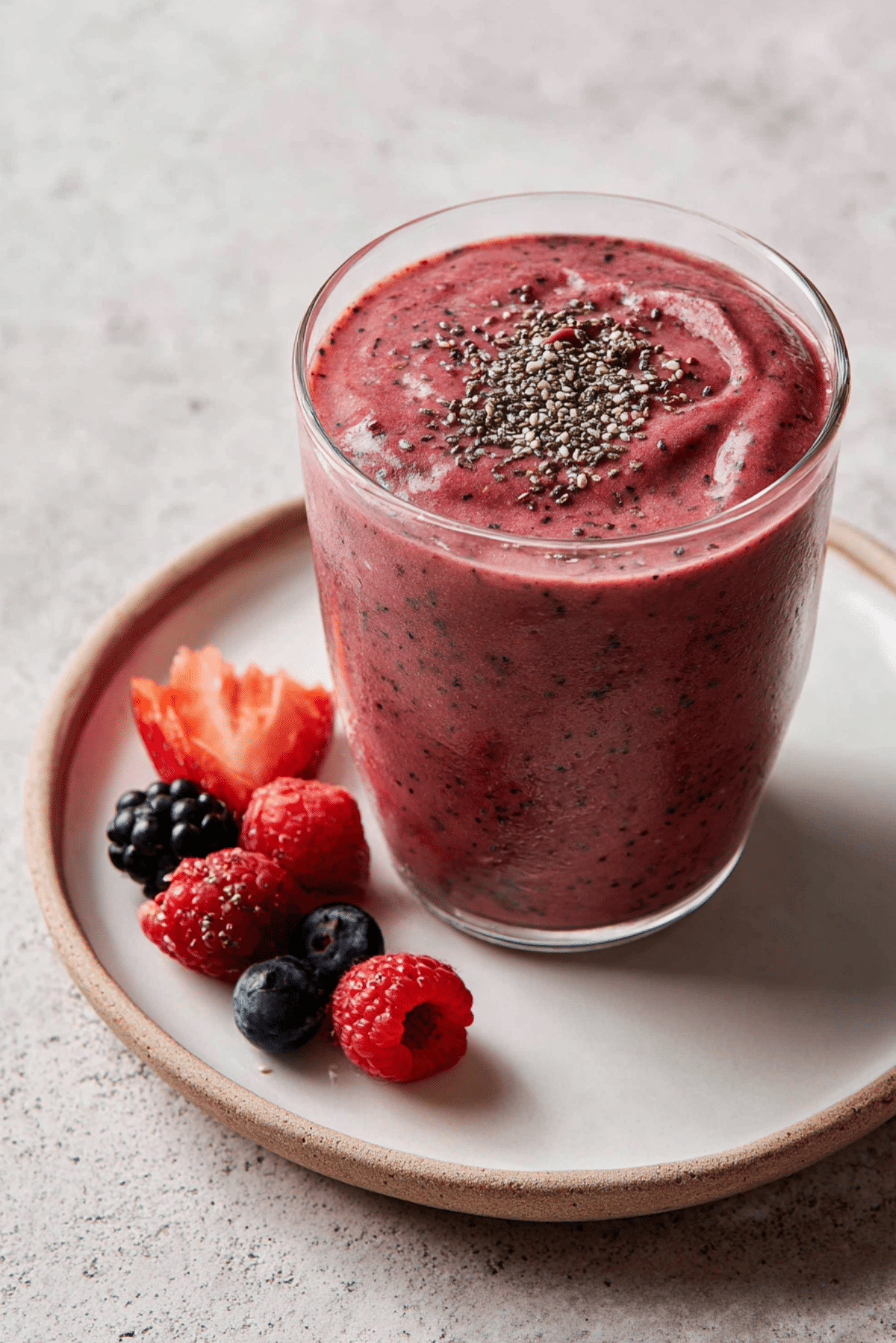 Chia Berry Slim Smoothie