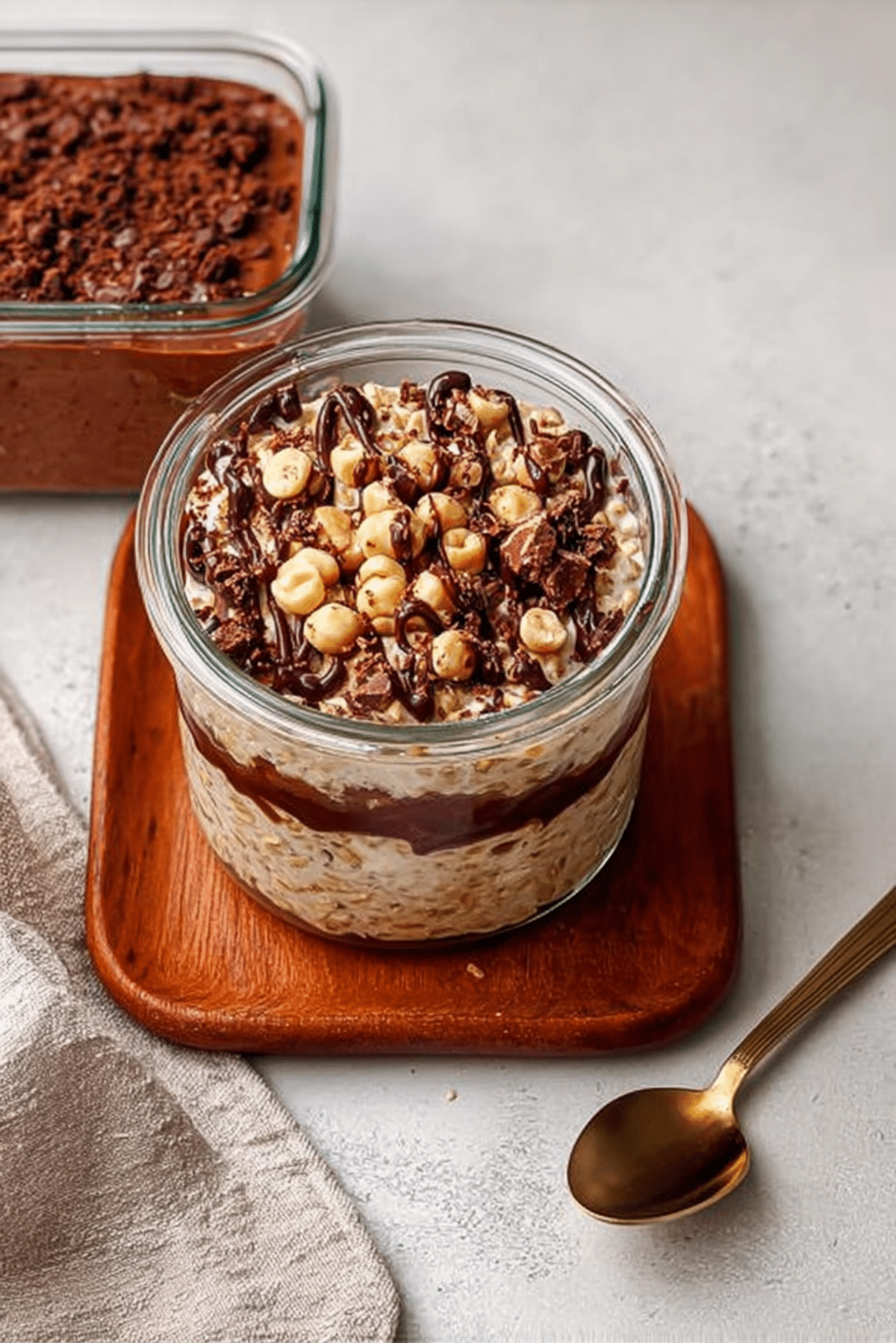 Ferrero Roche Overnight Oats