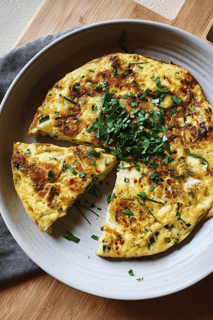 Zucchini & Onion Frittata