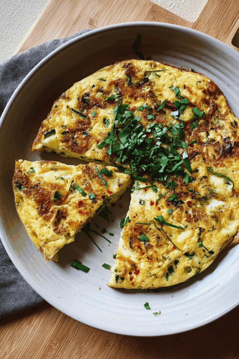 Zucchini & Onion Frittata