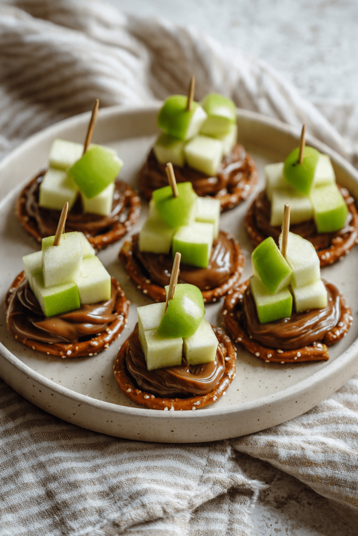 Salted Caramel Apple Bites