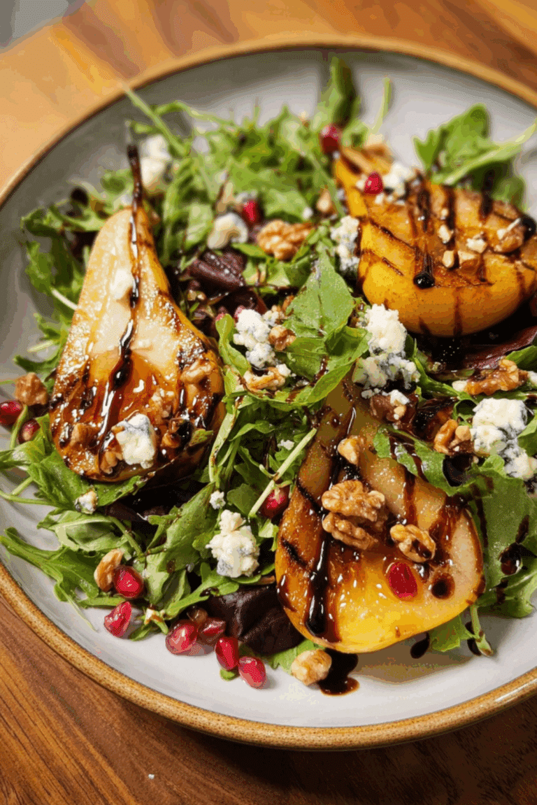 Grilled Pear Salad
