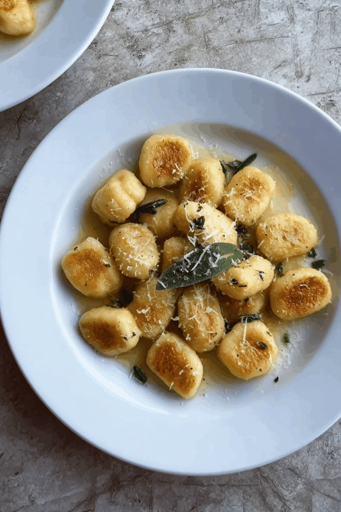 Ricotta, Parmigiano & Butter Gnocchi