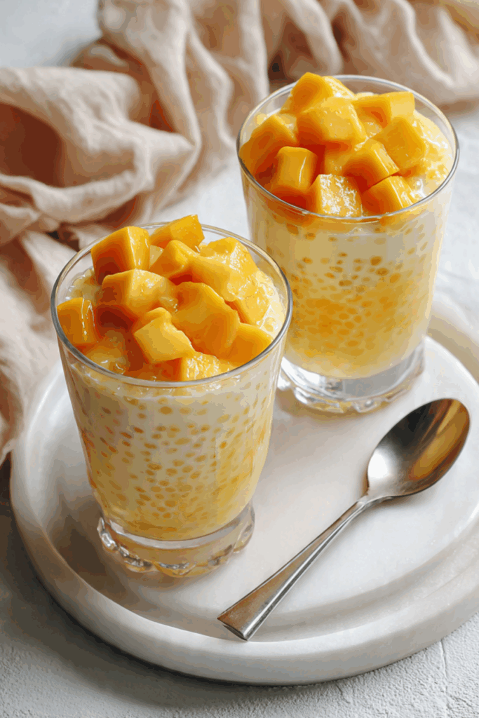 Mango Sago Dessert