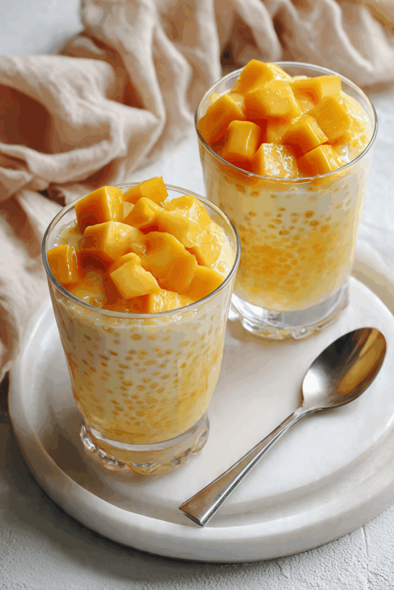 Mango Sago Dessert