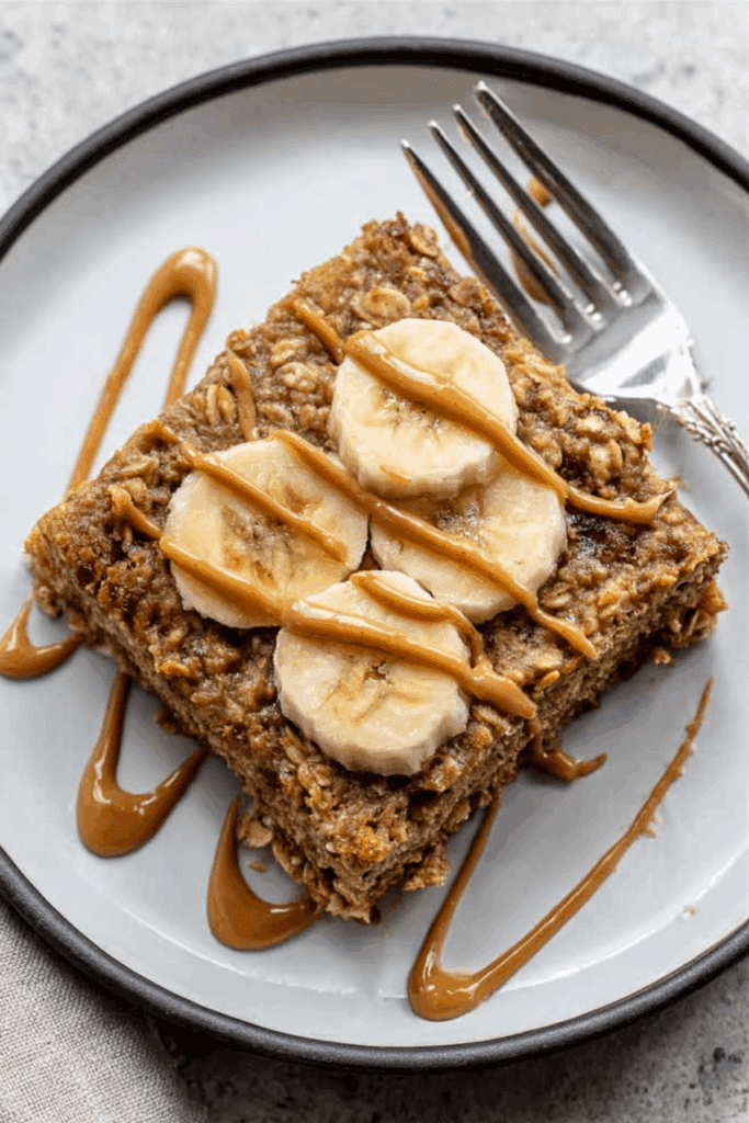 Vegan Banana Baked Oatmeal