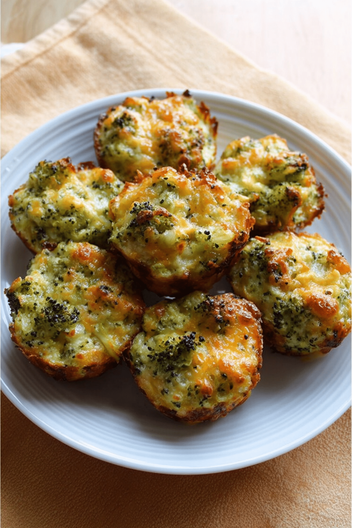 Cheesy Broccoli Bites