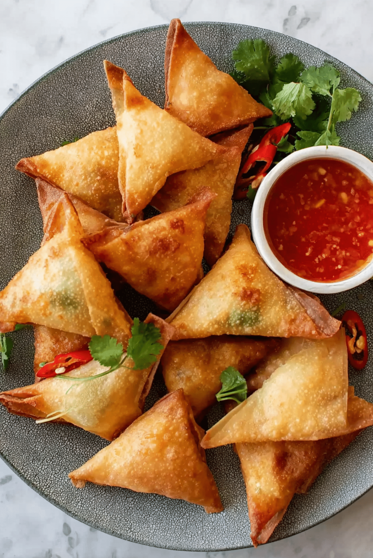 Rice Paper Samosas