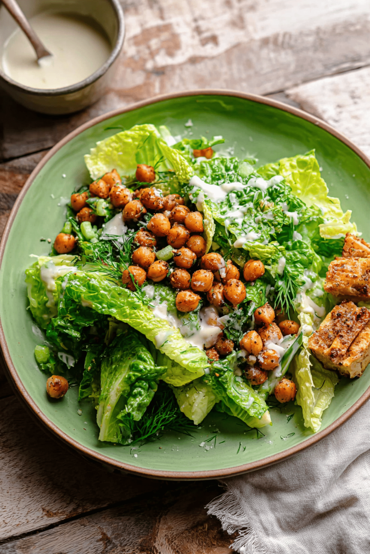 Chickpea Caesar Salad