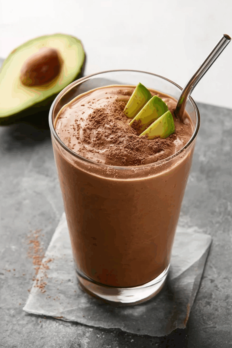 Chocolate Avocado Smoothie