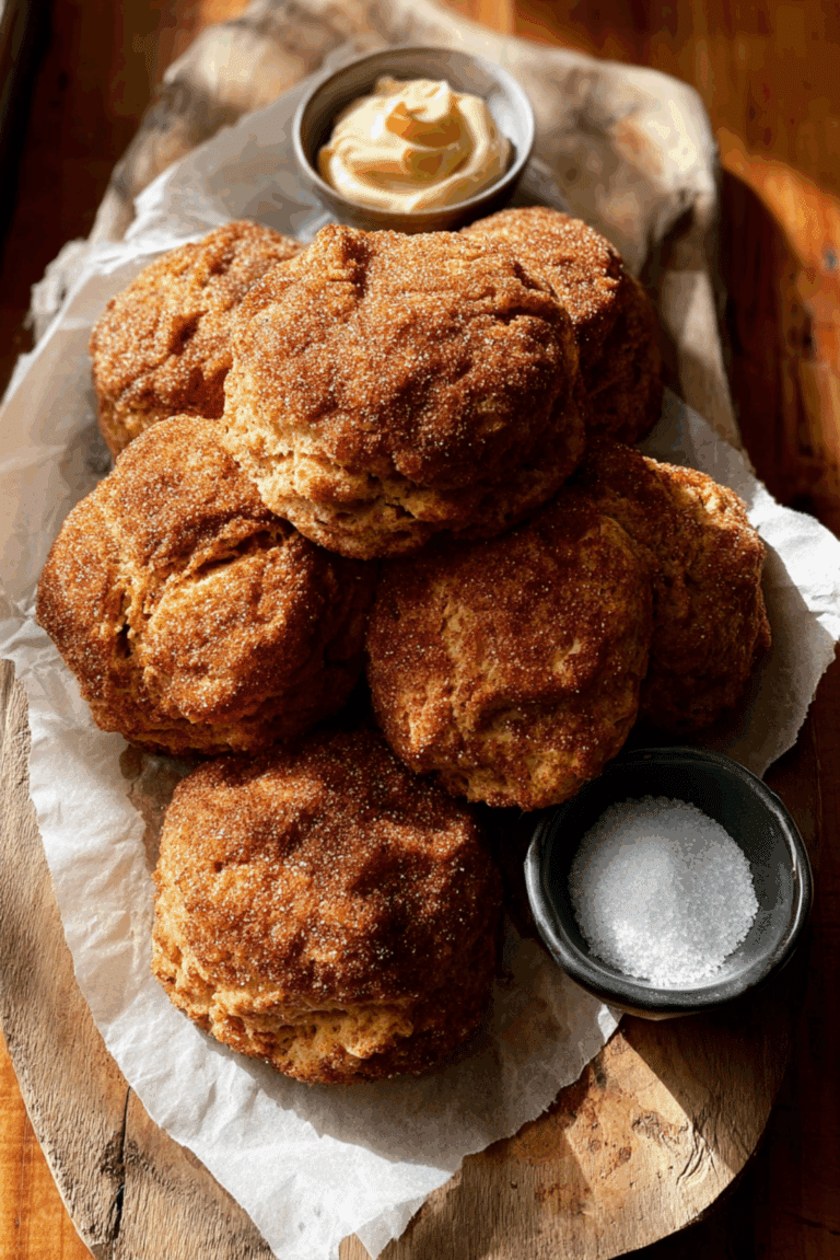 Cinnamon Crunch Apple Pie Cathead Biscuits