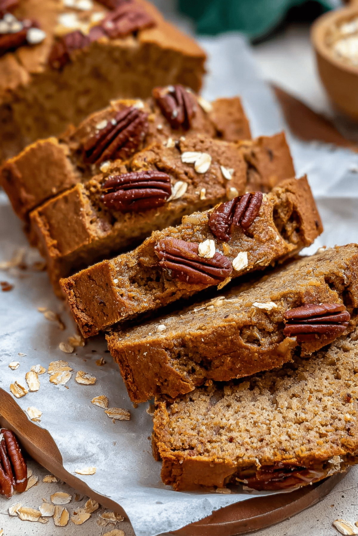 High-Protein Apple Cinnamon Breakfast Loaf