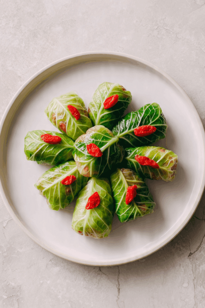 Asian Cabbage Rolls