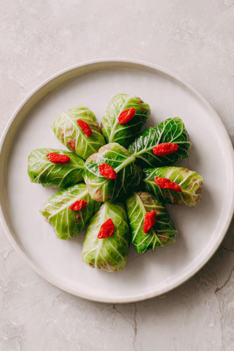 Asian Cabbage Rolls