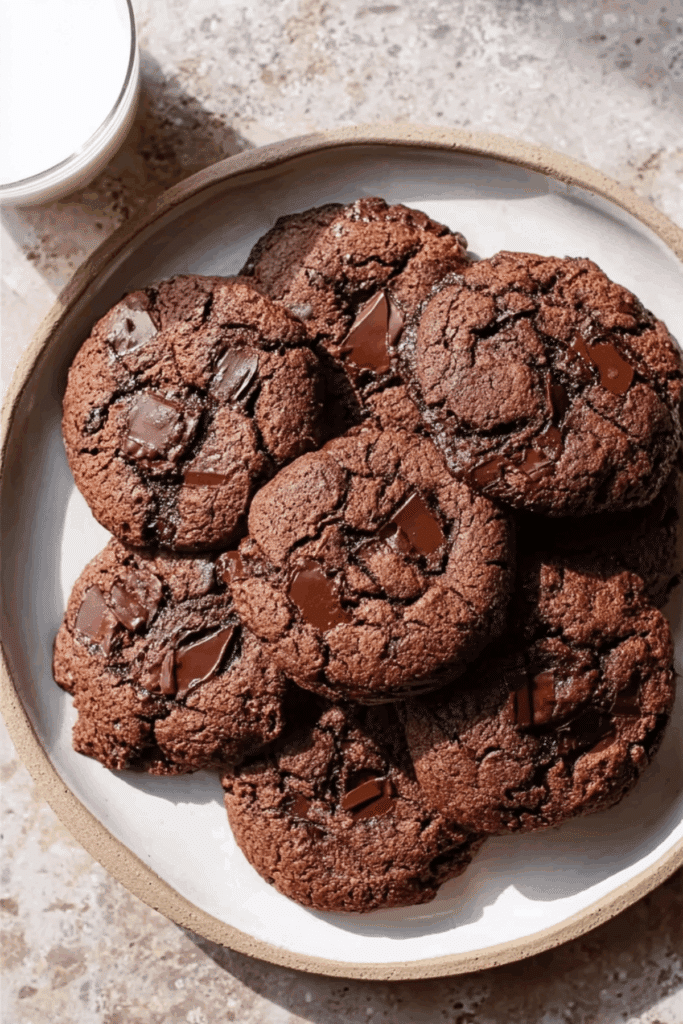 Avocado Double Chocolate Chip Cookies