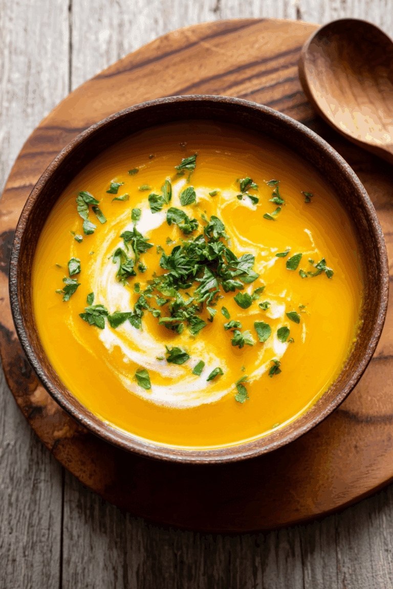 Butternut Carrot Soup