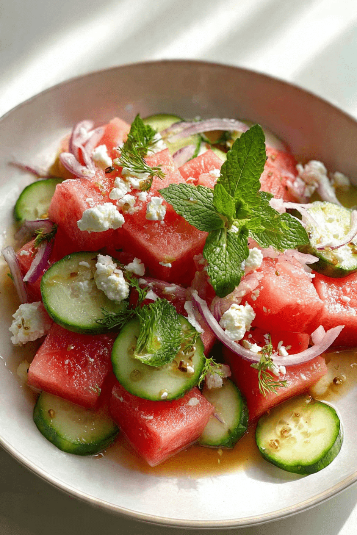 Watermelon & Feta Salad