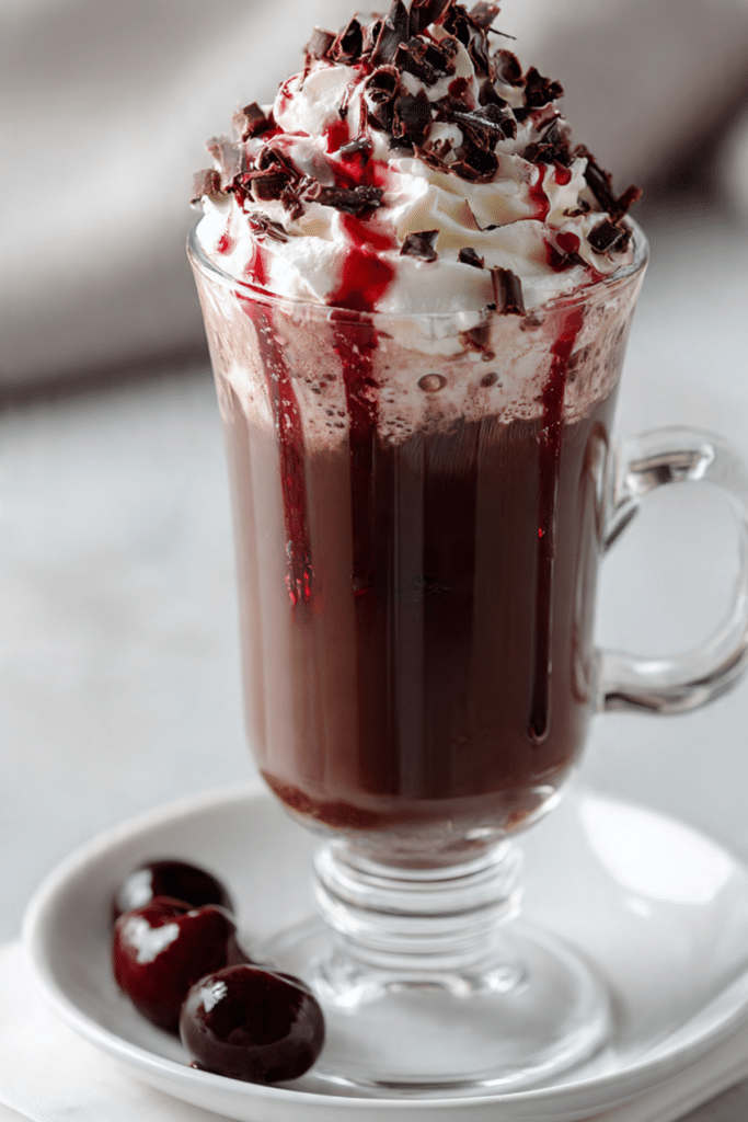 Black Forest Hot Chocolate
