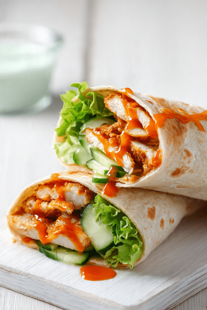 Sweet Chili Chicken Wraps