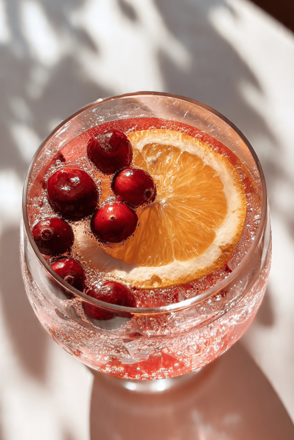 Orange Cranberry Spritz
