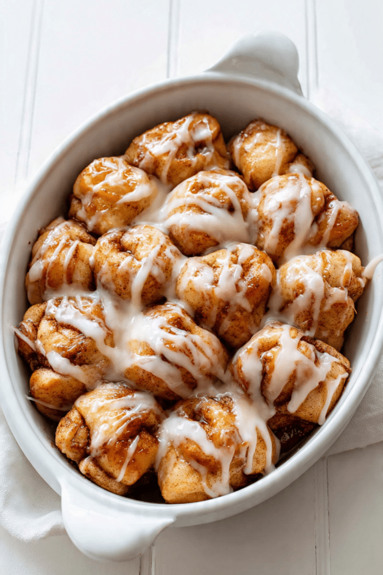 Cinnamon Roll Bites
