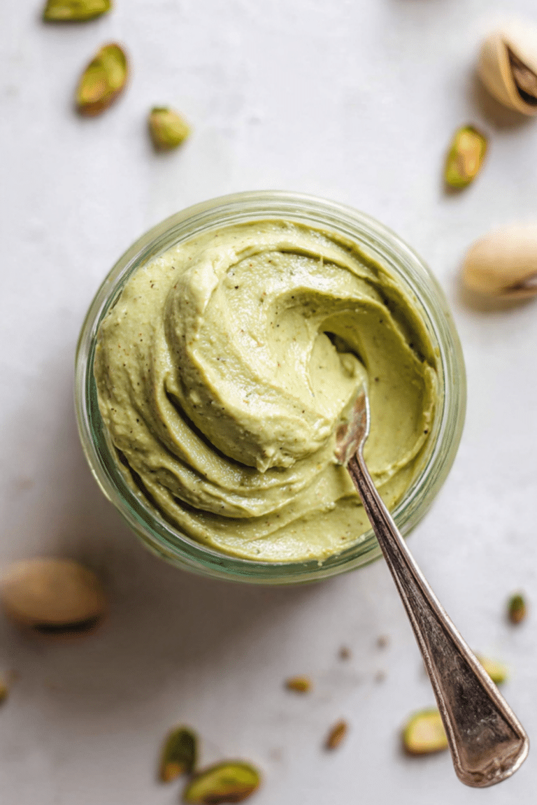 Homemade Pistachio Butter