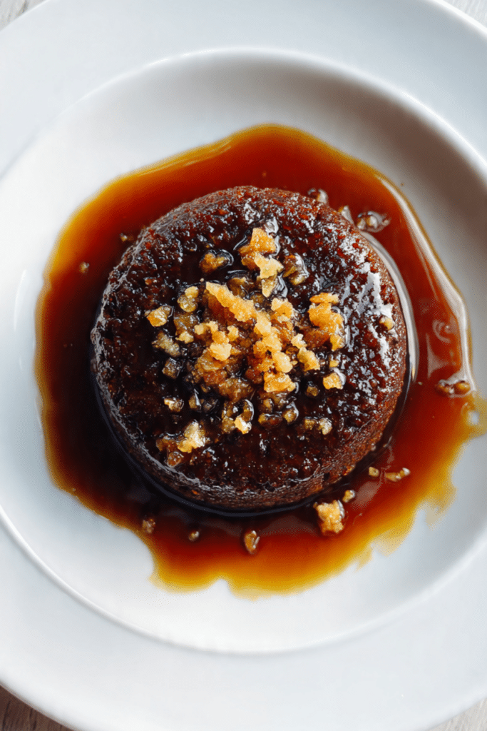 Sticky Gingerbread Pudding