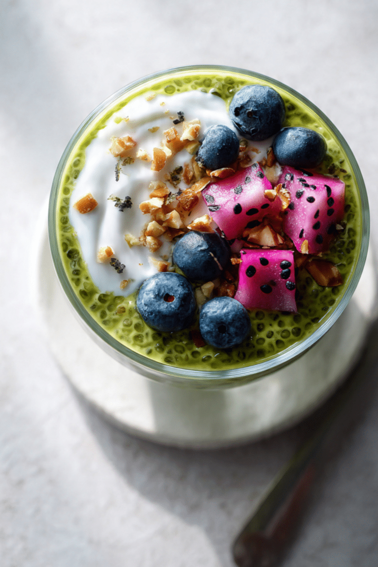 Matcha Chia Pudding